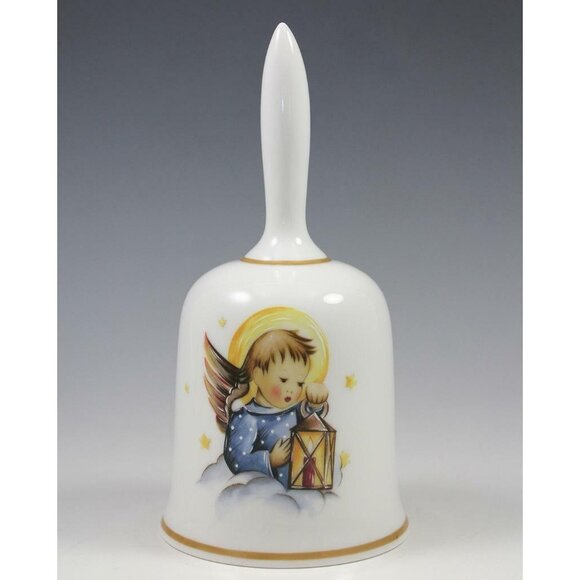 Heavenly Light 1985 Christmas Bell Berta Hummel Schmid  West Germany 14th Ed - Picture 1 of 6